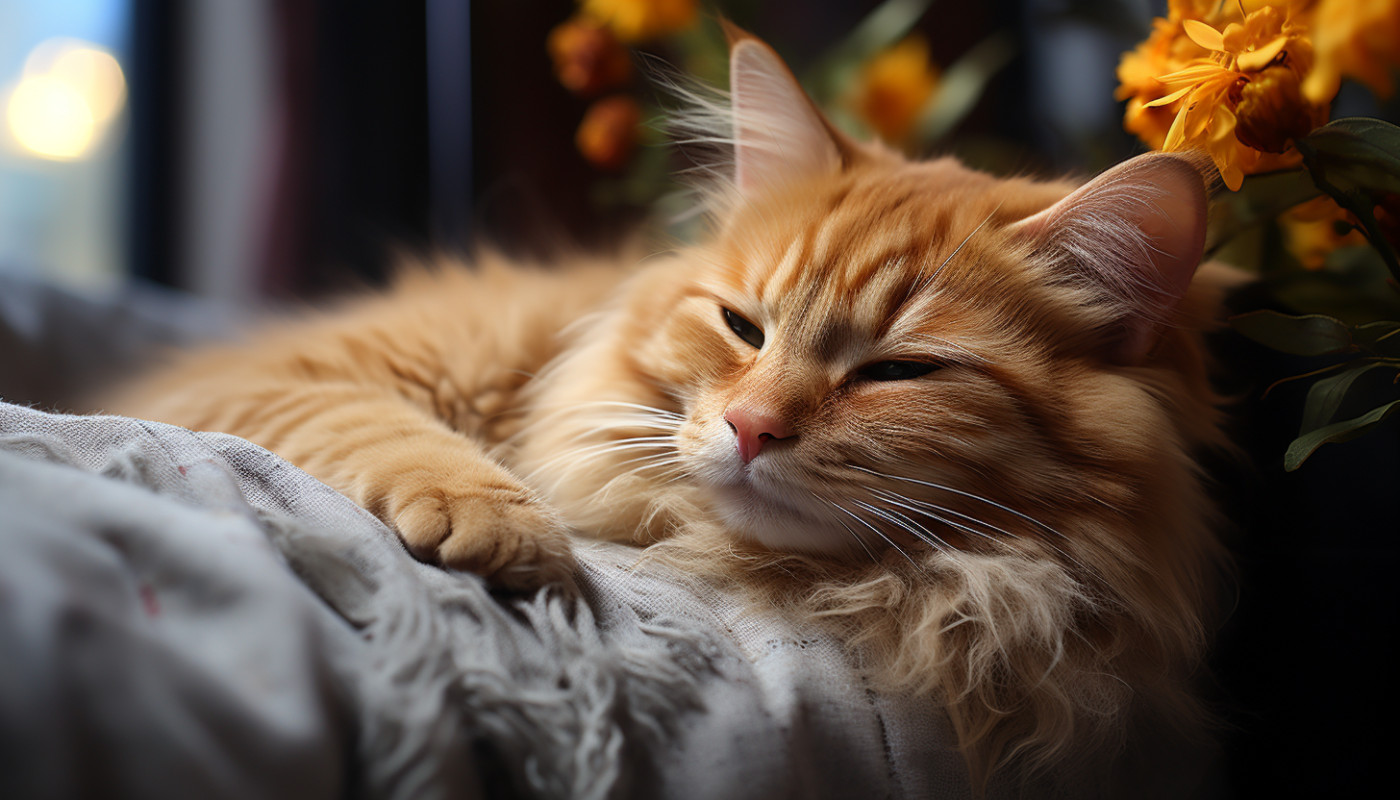 Comment comprendre et interpréter les comportements de sommeil chez les chats