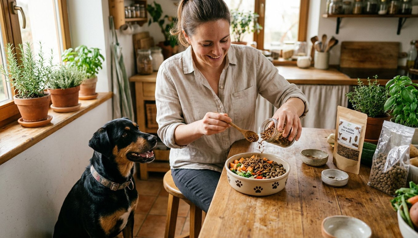 Comment intégrer les insectes séchés dans l'alimentation de vos animaux domestiques ?
