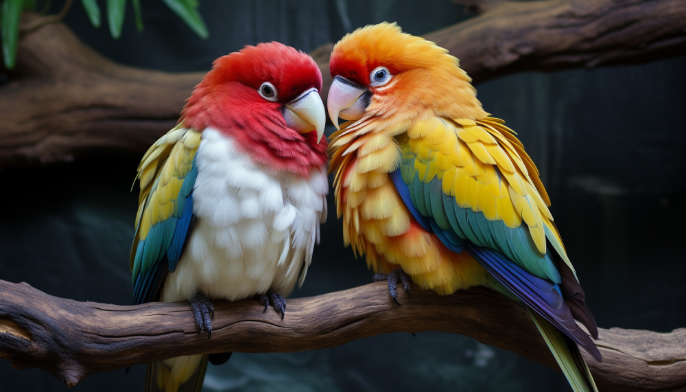 Les oiseaux exotiques, des compagnons hauts en couleur